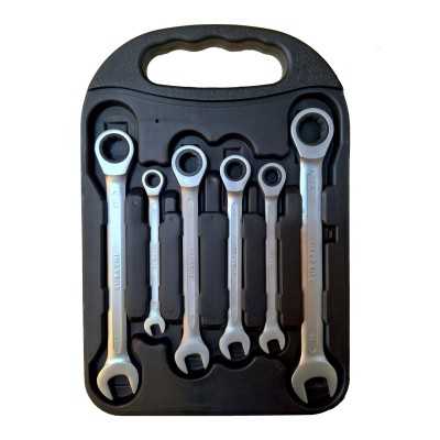 آچار و ابزارآلات دستی|ست 7 عددی آچار یکسر رینگی جغجغه ای سوباشی SUBASHI