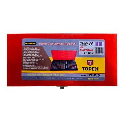 تجهیزات کارگاهی و مکانیکی|جعبه بیت 40 پارچه تاپکس TOPEX مدل TP-H10