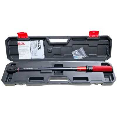 آچار ترکمتر 3000 جغجغه ای درایو 1/2 هنسول-Hansol گشتاور 50 تا 350 نیوتن متر