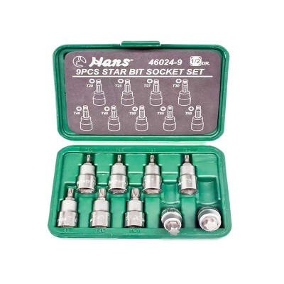 جعبه بکس 9 پارچه بکس آلن ستاره ای هنس Hans کد 46024-9