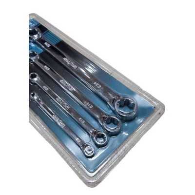 آچار و ابزارآلات دستی|ست آچار 4 عددی دو سر رینگ E مکستاپ Maxtop