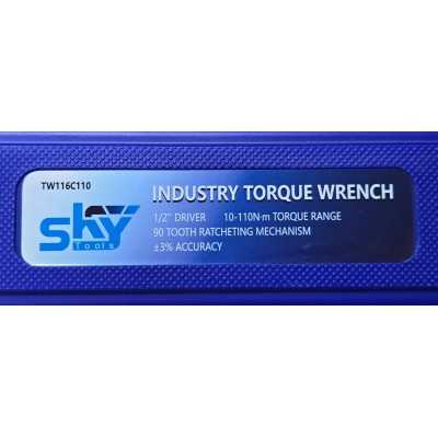 خانه|آچار ترکمتر 1200 جغجغه ای درایو 1/2 Sky / اسکای 10Nm تا 110Nm