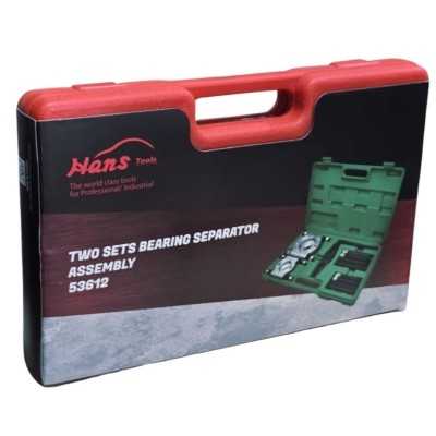 تجهیزات کارگاهی و مکانیکی|ست بلبرینگ کش کاسه ای 12 پارچه هنس Hans کد 53612