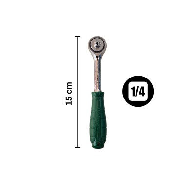 ابزارآلات دستی و انبری1|دسته بکس جغجغه ای 1/4 هنس HANS مدل 2130GQ