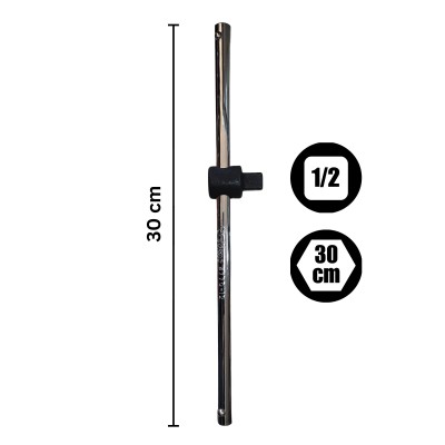 ابزارآلات دستی و انبری1|دسته بکس کشویی 30 سانت درایو 1/2 هنس HANS مدل 12-4770