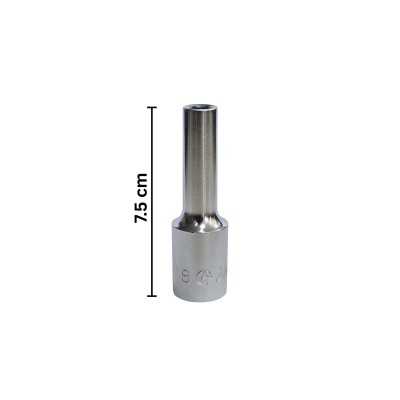 ابزارآلات دستی و انبری1|بکس بلند درایو 1/2 سایز 8 میلیمتر 6 پر هنس HANS