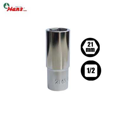 بکس بلند درایو 1/2 سایز 21 میلیمتر 6 پر هنس HANS