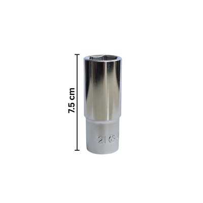 ابزارآلات دستی و انبری1|بکس بلند درایو 1/2 سایز 21 میلیمتر 6 پر هنس HANS