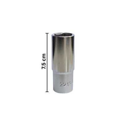 ابزارآلات دستی و انبری1|بکس بلند درایو 1/2 سایز 22 میلیمتر 6 پر هنس HANS