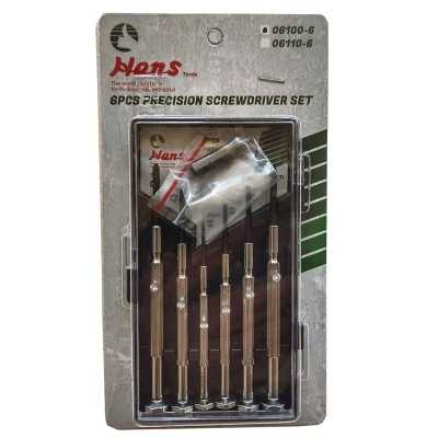 مجموعه 6 عددی پیچ گوشتی ساعتی هنس HANS مدل 6-06100