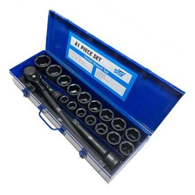 آچار و ابزارآلات دستی|مجموعه 12 عددی آچار دو سر تخت آتا ATA مدل KX1200