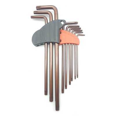 آچار و ابزارآلات دستی|آچار آلن ستاره بلند روکارتی 9 عددی اسکای SKY مدل ST-9012