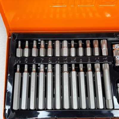 آچار و ابزارآلات دستی|جعبه بیت 40 پارچه دینگشی DINGQI مدل ART-68001