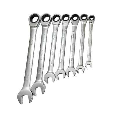 آچار و ابزارآلات دستی|ست 7 عددی آچار یکسر جغجغه ای اسکای Sky مدل 72T