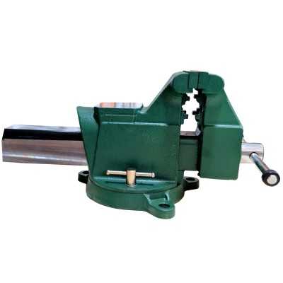 تجهیزات کارگاهی و مکانیکی|گیره رومیزی گردان 6 اینچ سایز 150 هنس Hans مدل 5411-06