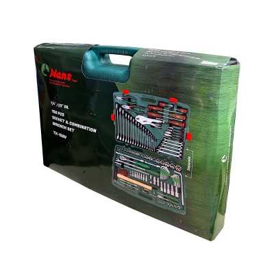 تجهیزات کارگاهی و مکانیکی|کیف ابزار 158 پارچه هنس Hans مدل TK-158V