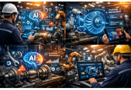 نقش هوش مصنوعی در نگهداری پیشبینانه ماشین‌آلات صنعتی: انقلابی در صنعت ابزارآلات